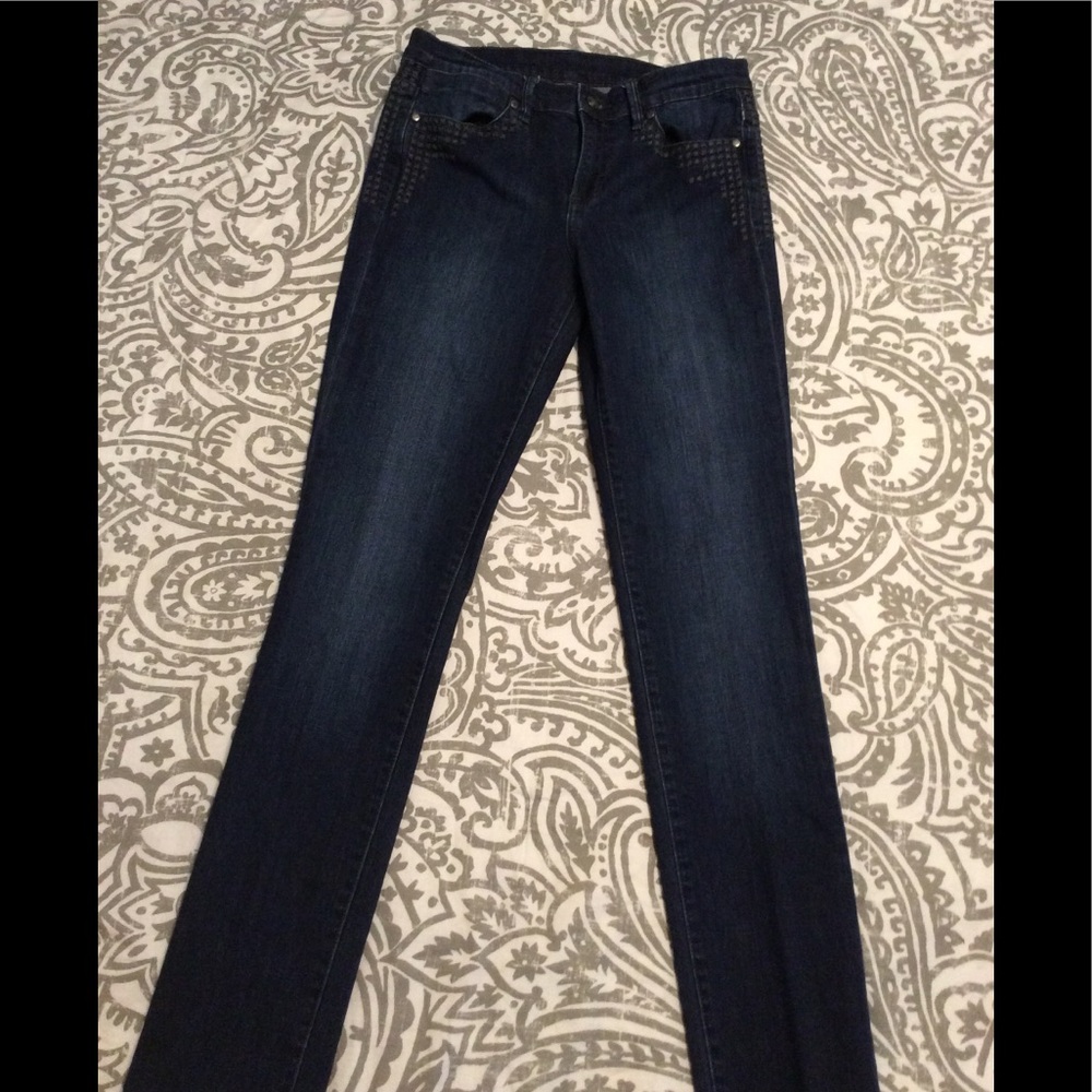CK Embroidered Detail Jeans